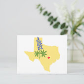 staat Texas Briefkaart (Staand voorkant)