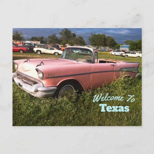 staat Texas Briefkaart (Voorkant)