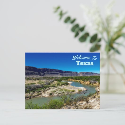 staat Texas Briefkaart (Staand voorkant)