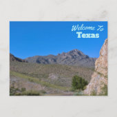 staat Texas Briefkaart (Voorkant)