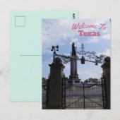 staat Texas Briefkaart (Voorkant / Achterkant)
