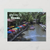 staat Texas Briefkaart (Voorkant / Achterkant)