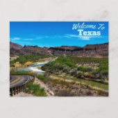 staat Texas Briefkaart (Voorkant)