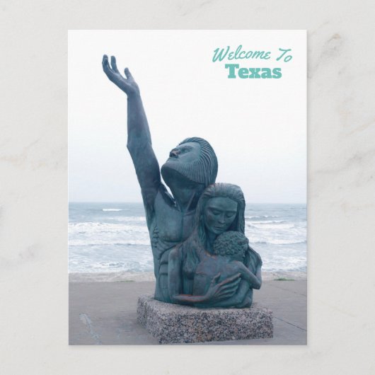 staat Texas Briefkaart (Voorkant)