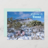 staat Texas Briefkaart (Voorkant / Achterkant)