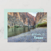 staat Texas Briefkaart (Voorkant / Achterkant)