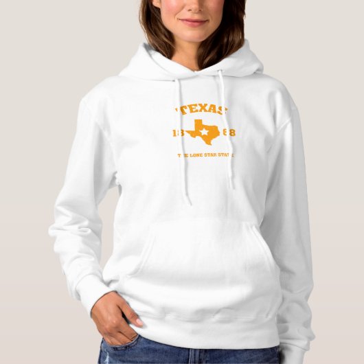 staat Texas Hoodie (Voorkant)