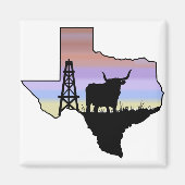staat Texas Magneet (Voorkant)