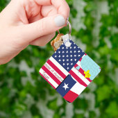 staat Texas Sleutelhanger