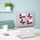 staat Texas Sticker (Laptop op bureau)