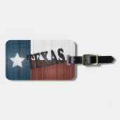 staat Texas | Toestand van de Lone Star Bagagelabel (Voorkant horizontaal)