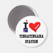 STAAT TINGATINGANA - I Love Magneet (Voorkant / Achterkant)