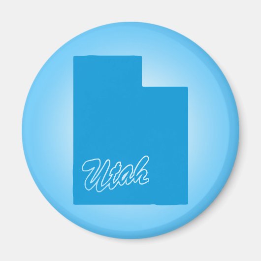 Staat Utah Magnet (Voorkant)