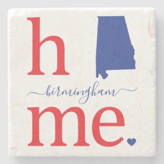 Staat van Alabama Stone Onderzetter