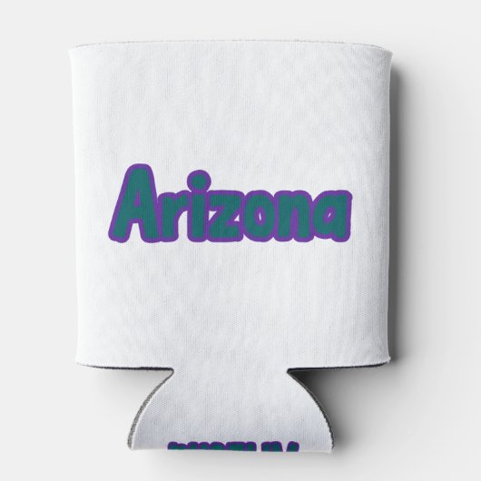 Staat van Arizona Pride Custom Blikjeskoeler (Achterkant)