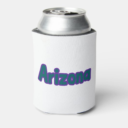 Staat van Arizona Pride Custom Blikjeskoeler (Blikje Achterkant)