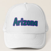 Staat van Arizona Pride Custom Trucker Pet (Voorkant)