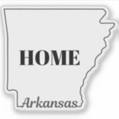 Staat van ARKANSAS Sticker (Voorkant)