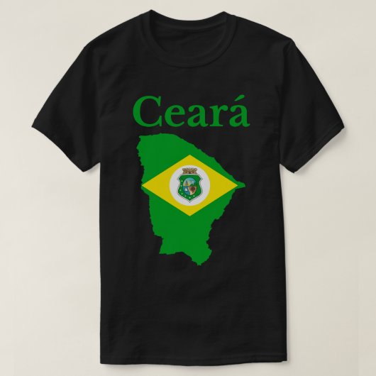 Staat van Ceara Design Brazilië T-shirt (Design voorkant)
