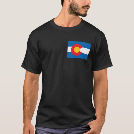 Staat van Colorado T-shirt (Voorkant)