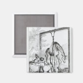 Staat van de Giraffe, 1829 Magneet (Voorkant / Achterkant)