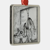 Staat van de Giraffe, 1829 Metalen Ornament (Rechts)