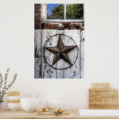 STAAT VAN DE KARKTE VAN TEXAS POSTER (Keuken)