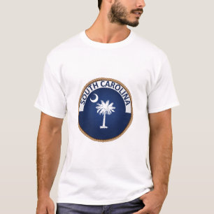 Staat van de T-shirt van de Verbinding Vlag van de