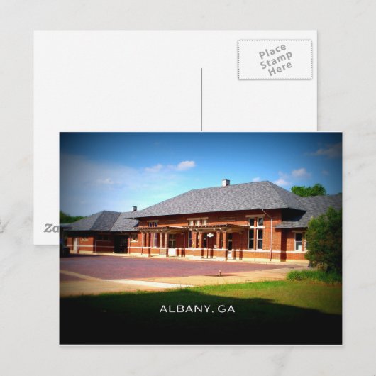 STAAT VAN DE UNIE - Albany, Georgië Briefkaart (Voorkant / Achterkant)