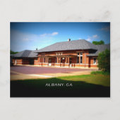 STAAT VAN DE UNIE - Albany, Georgië Briefkaart (Voorkant)