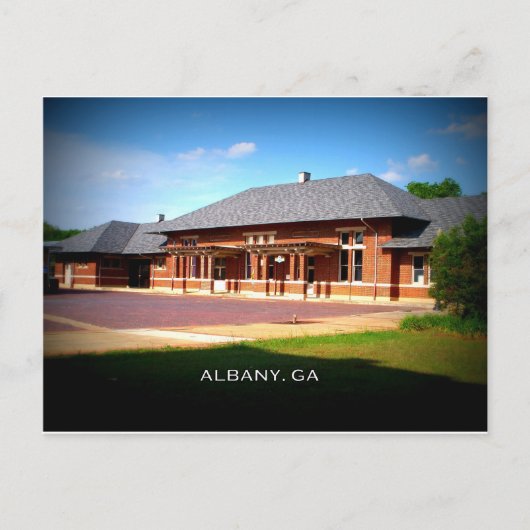 STAAT VAN DE UNIE - Albany, Georgië Briefkaart (Voorkant)