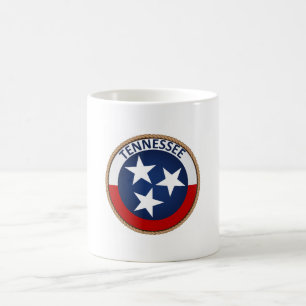 Staat van de Verbinding van de Vlag van Tennessee Koffiemok