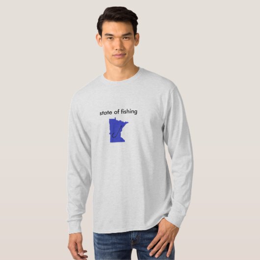 Staat van de visserij! t-shirt (Voorkant volledig)