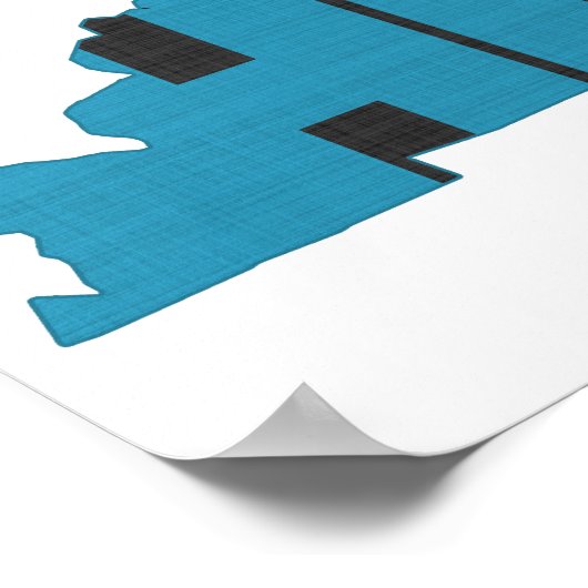 Staat van herkomst Kentucky Poster (Hoek)