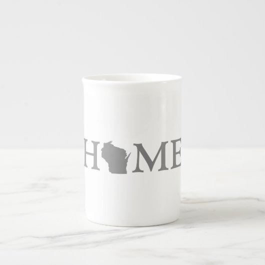 Staat van herkomst Wisconsin Porselein Kop (Voorkant)