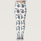 Staat van het Grote Meer | Michigan rocks | Petosk Leggings (Voorkant)