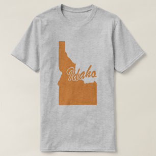 Staat van het T-shirt van de Idaho-vorm