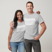 Staat van het T-shirt van Pennsylvania (Unisex)