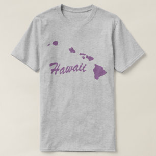 Staat van het T-shirt voor de Hawaii-vorm