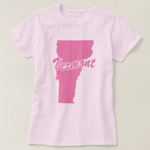 Staat van het T-shirt voor de Vermont-vorm