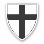 Staat van het wapen van de Duitse Orde Sticker (Voorkant)