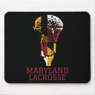 Staat van Maryland vlag Lacrosse Team Player LAX C Muismat