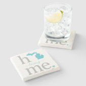 Staat van Michigan Stone Onderzetter (Zijkant)