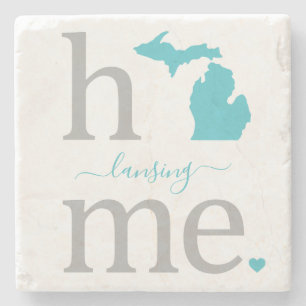 Staat van Michigan Stone Onderzetter