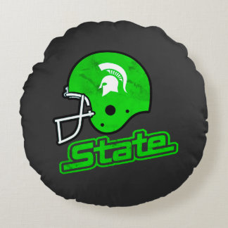 Staat van Michigan voor en achter anders Rond Kussen