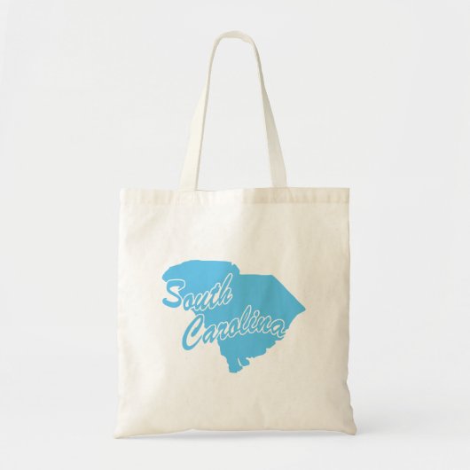 Staat van South Carolina Vorm Tote Bag (Voorkant)