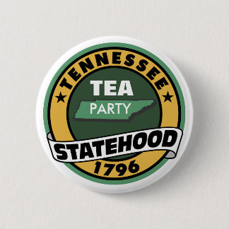 STAAT VAN TEA PARTIJ RONDE BUTTON 5,7 CM