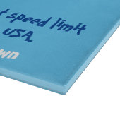 Staat van Texas Amazing Fact Glass Snijplank (Hoek)