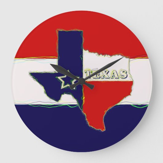 STAAT VAN TEXAS GROTE KLOK (Voorkant)