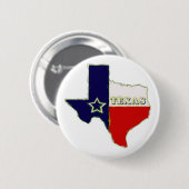 STAAT VAN TEXAS RONDE BUTTON 5,7 CM (Voorkant /achterkant)